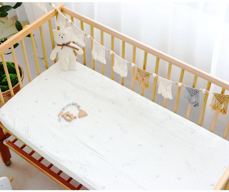High Quality 100% Cotton Crib Fitted Sheets Soft Baby Bed Mattress Covers Print Newborn Toddler Bedding Set Kids Mini Cot Sheet High Quality 100% Cotton Crib Fitted Sheets Soft Baby Bed Mattress Covers Print Newborn Toddler Bedding Set Kids Mini Cot Sheet