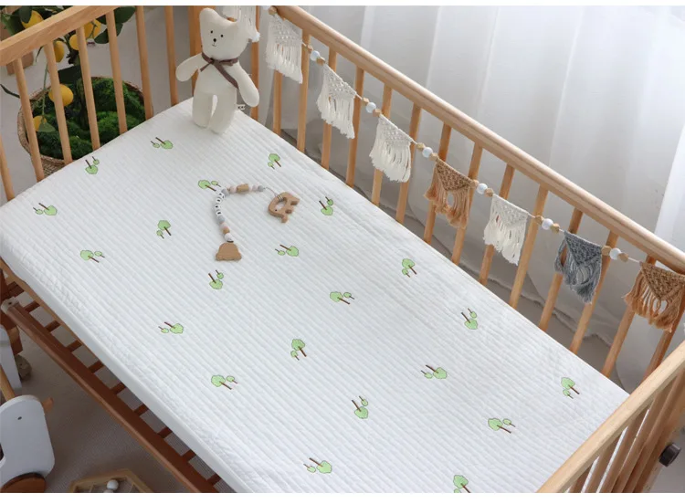 High Quality 100% Cotton Crib Fitted Sheets Soft Baby Bed Mattress Covers Print Newborn Toddler Bedding Set Kids Mini Cot Sheet High Quality 100% Cotton Crib Fitted Sheets Soft Baby Bed Mattress Covers Print Newborn Toddler Bedding Set Kids Mini Cot Sheet