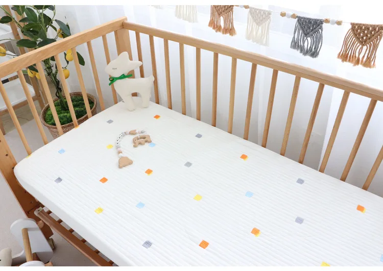 High Quality 100% Cotton Crib Fitted Sheets Soft Baby Bed Mattress Covers Print Newborn Toddler Bedding Set Kids Mini Cot Sheet High Quality 100% Cotton Crib Fitted Sheets Soft Baby Bed Mattress Covers Print Newborn Toddler Bedding Set Kids Mini Cot Sheet