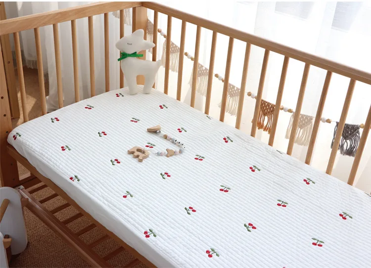 High Quality 100% Cotton Crib Fitted Sheets Soft Baby Bed Mattress Covers Print Newborn Toddler Bedding Set Kids Mini Cot Sheet High Quality 100% Cotton Crib Fitted Sheets Soft Baby Bed Mattress Covers Print Newborn Toddler Bedding Set Kids Mini Cot Sheet