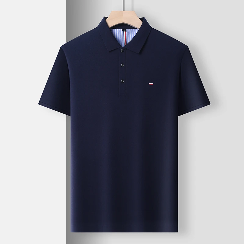 Men's Casual Fashion Polo Shirt Breathable and Comfortable Embroidered Top Men's Casual Fashion Polo Shirt Breathable and Comfortable Embroidered Top