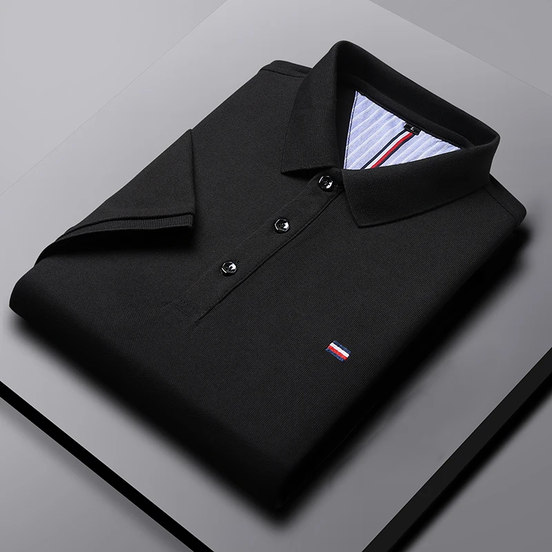 Men's Casual Fashion Polo Shirt Breathable and Comfortable Embroidered Top Men's Casual Fashion Polo Shirt Breathable and Comfortable Embroidered Top