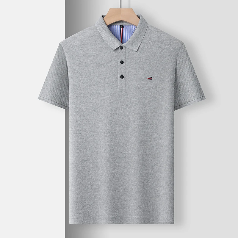 Men's Casual Fashion Polo Shirt Breathable and Comfortable Embroidered Top Men's Casual Fashion Polo Shirt Breathable and Comfortable Embroidered Top